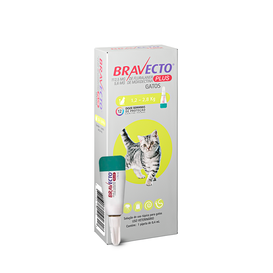 BRAVECTO PLUS FOR CAT 112,5MG 1X1DS 150